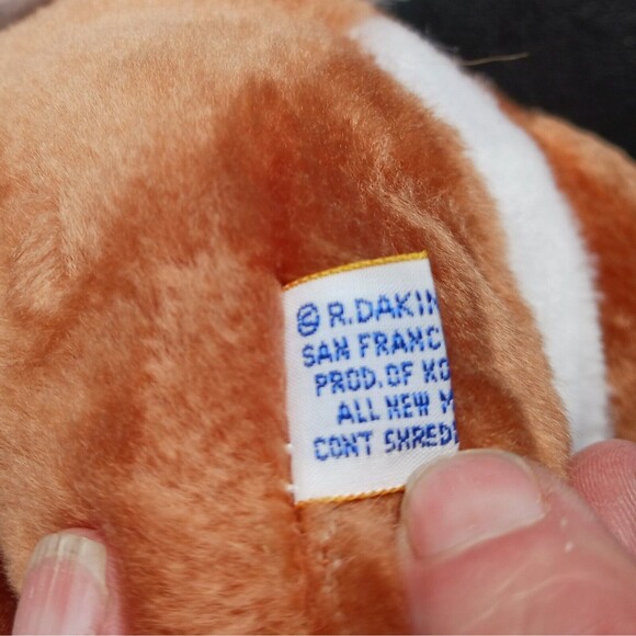 VTG R. Dakin Beatrix Potter Peter Cottontail Bunny Rabbit Plush Stuffed Animal - Picture 9 of 10